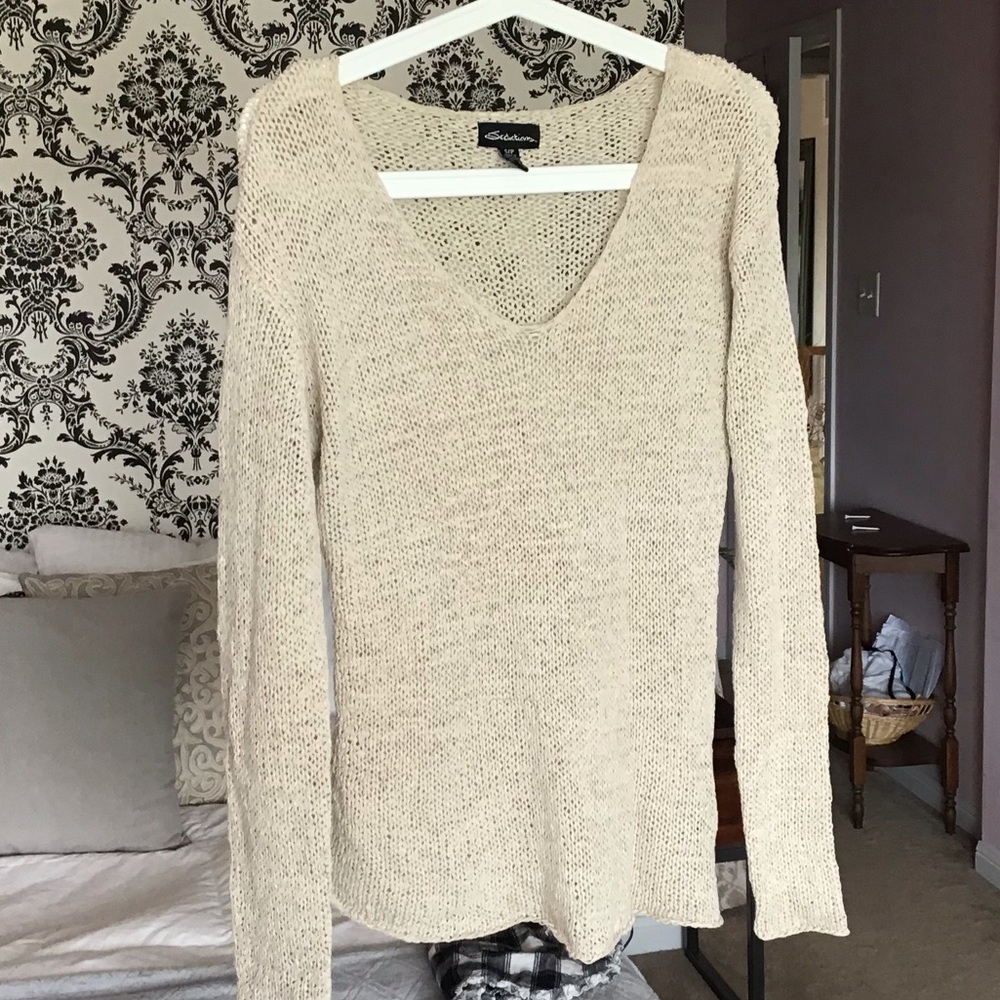Light weight crochet sweater